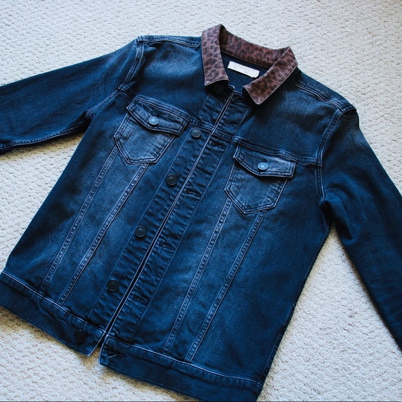 allsaints bering denim jacket